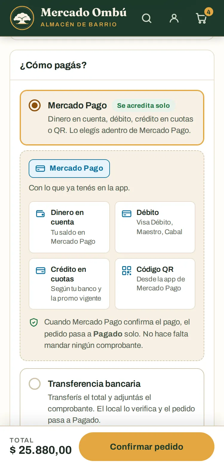 Paga como quiere